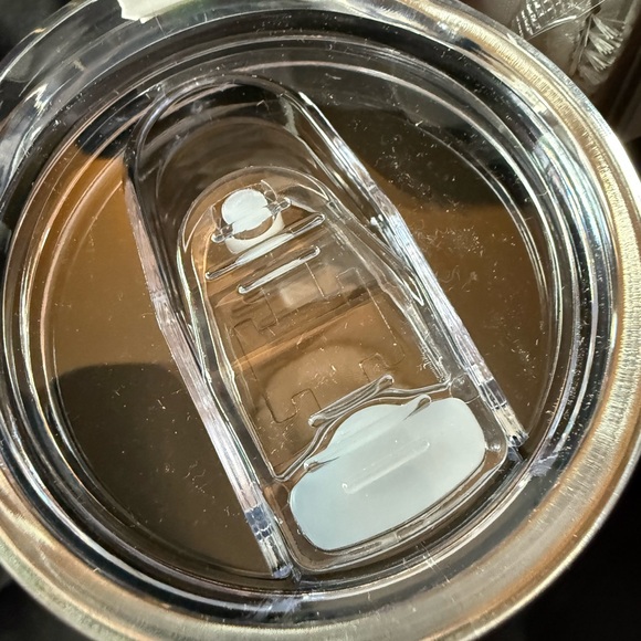 New 20oz Dragonfly Art Glass Tumbler- Slid Lid Nonslip Bottom Straw and Cleaner - Picture 8 of 8